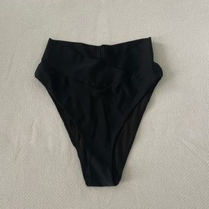 Aerie Crossover High Cut Cheeky Bikini Bottom